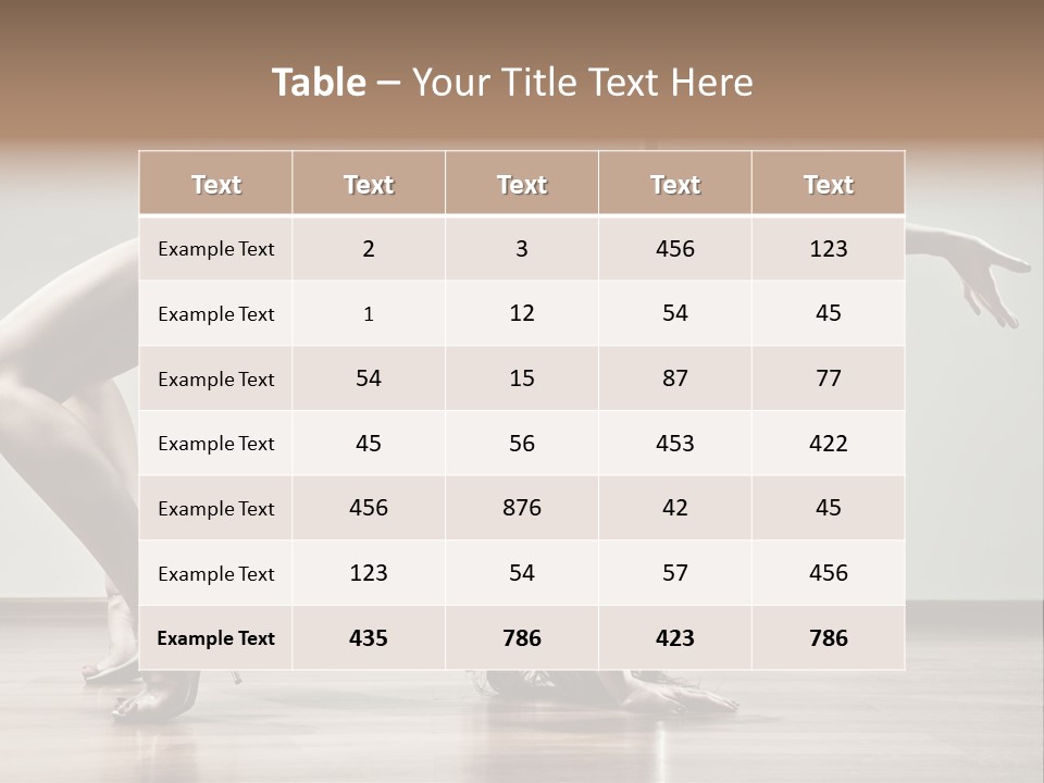 Exercising Babe Pretty PowerPoint Template