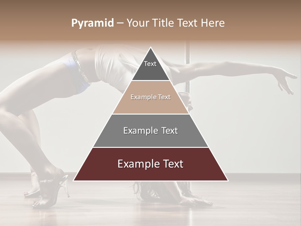 Exercising Babe Pretty PowerPoint Template