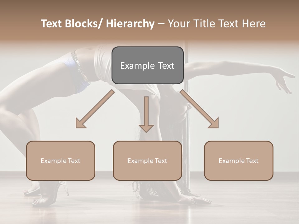 Exercising Babe Pretty PowerPoint Template