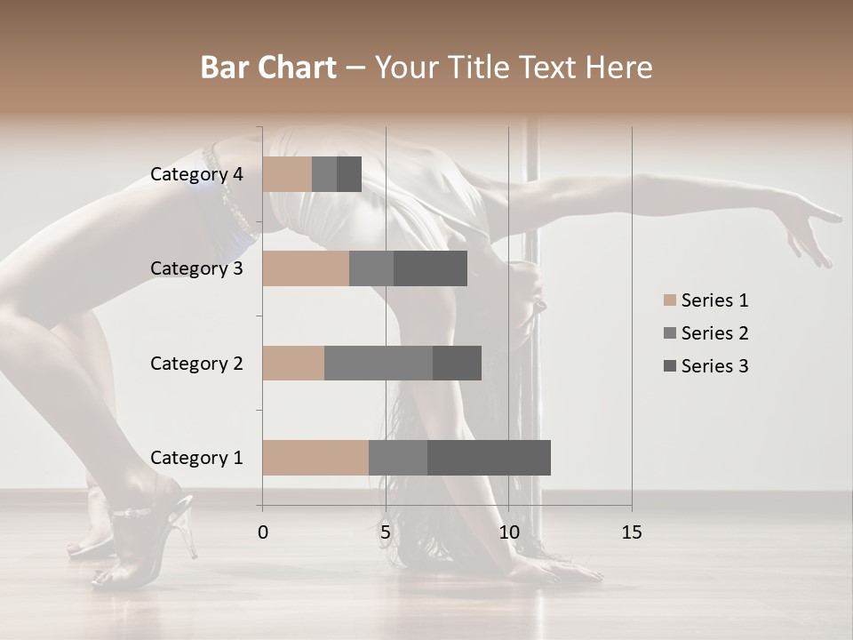 Exercising Babe Pretty PowerPoint Template