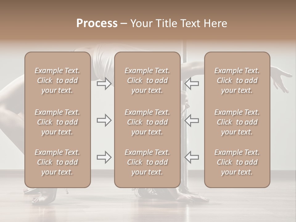 Exercising Babe Pretty PowerPoint Template