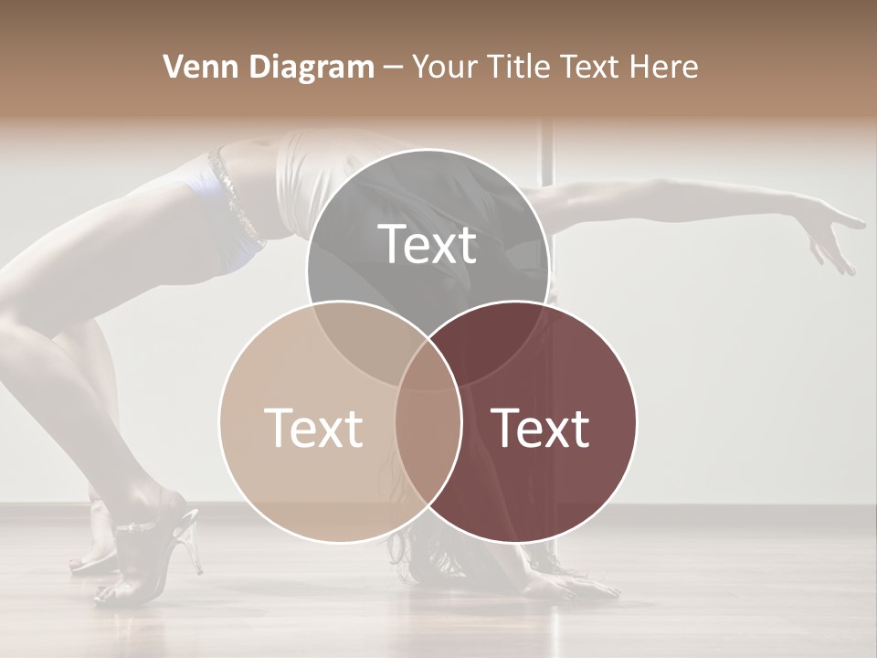 Exercising Babe Pretty PowerPoint Template