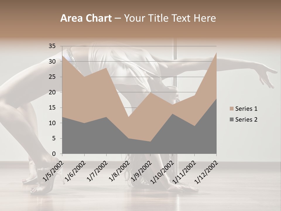 Exercising Babe Pretty PowerPoint Template