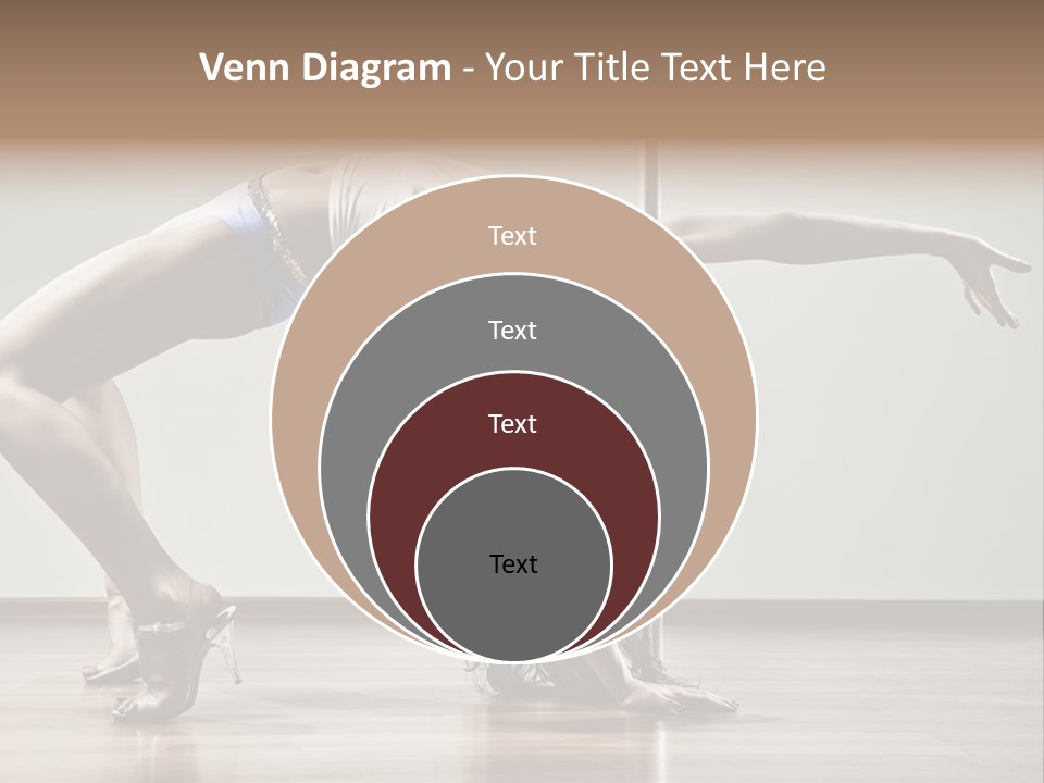 Exercising Babe Pretty PowerPoint Template