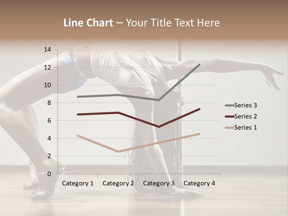 Exercising Babe Pretty PowerPoint Template