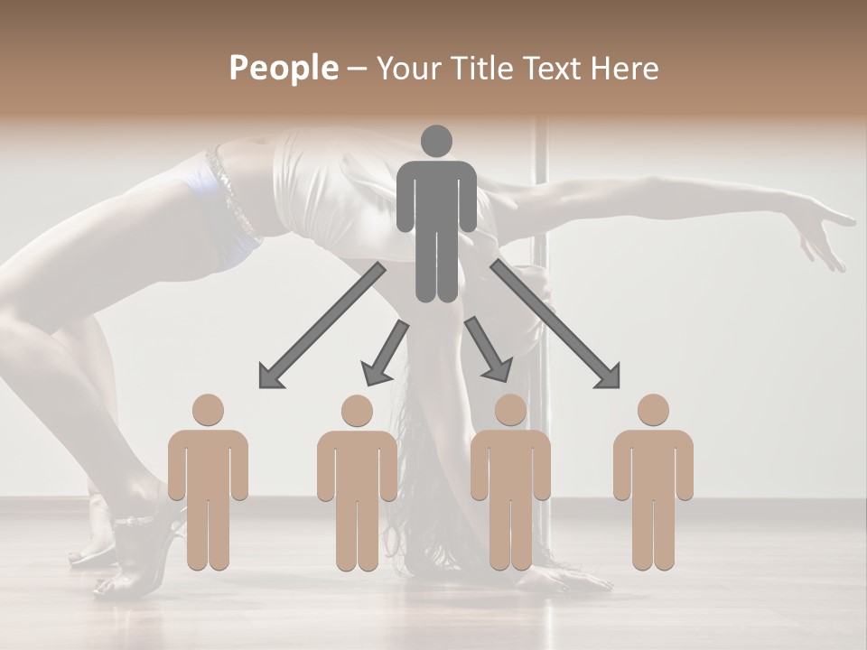 Exercising Babe Pretty PowerPoint Template