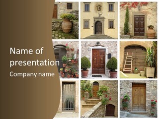 Century Estate Retro PowerPoint Template