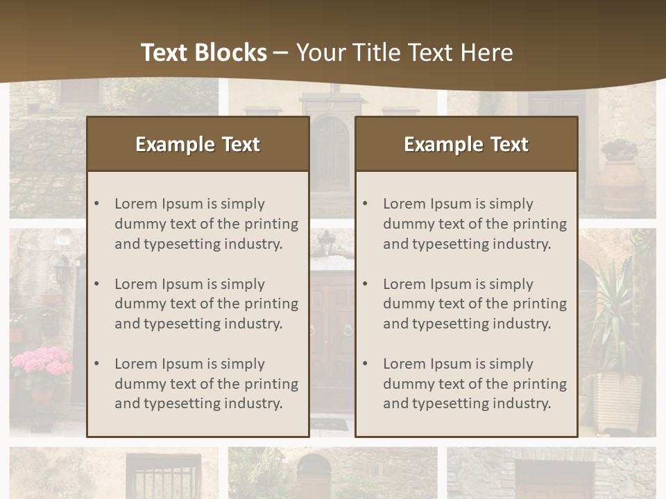 Century Estate Retro PowerPoint Template