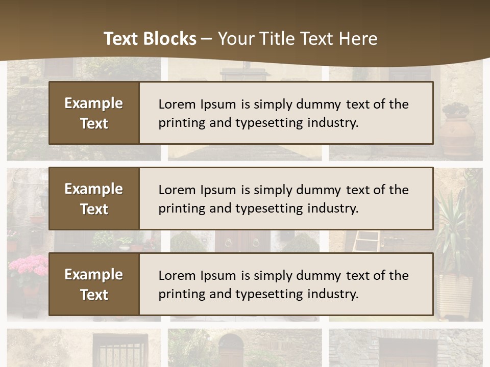 Century Estate Retro PowerPoint Template