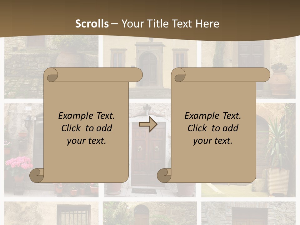 Century Estate Retro PowerPoint Template