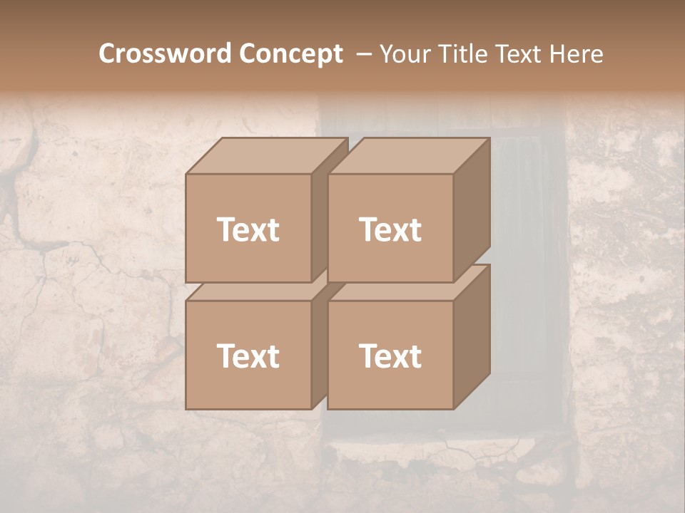 Green Weathered Surface PowerPoint Template