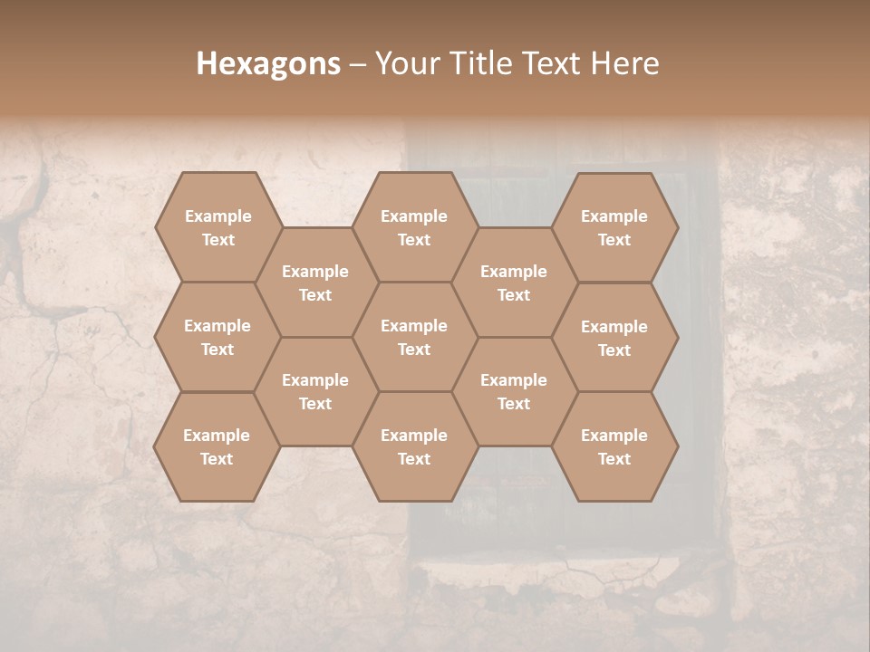 Green Weathered Surface PowerPoint Template