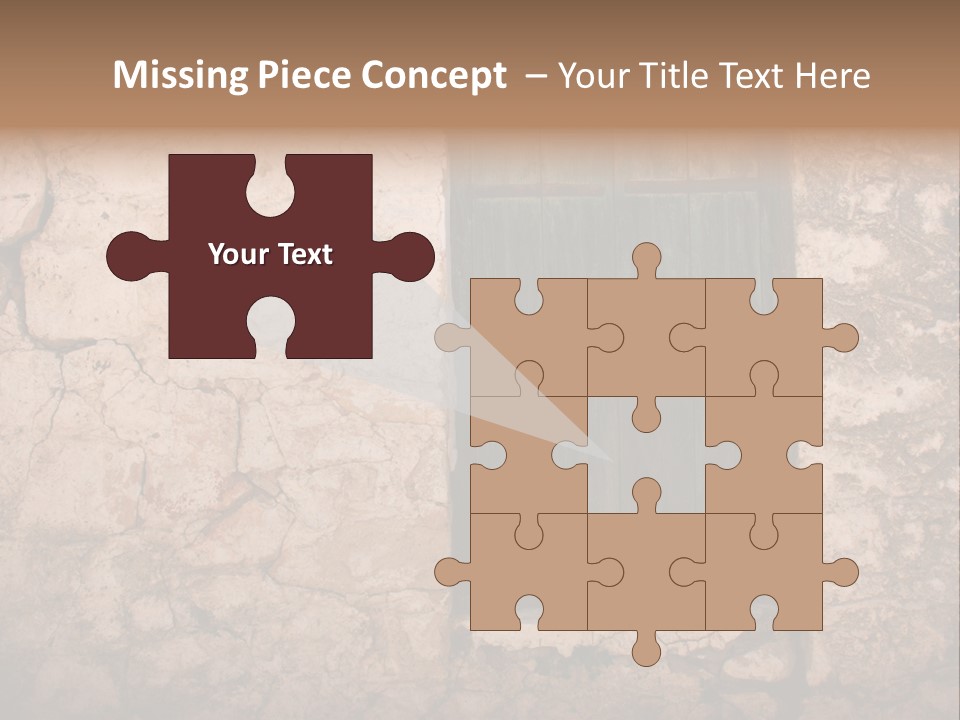 Green Weathered Surface PowerPoint Template