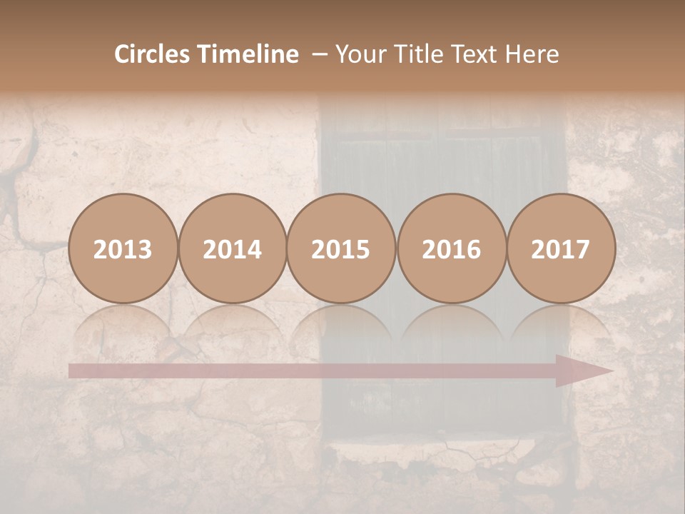 Green Weathered Surface PowerPoint Template