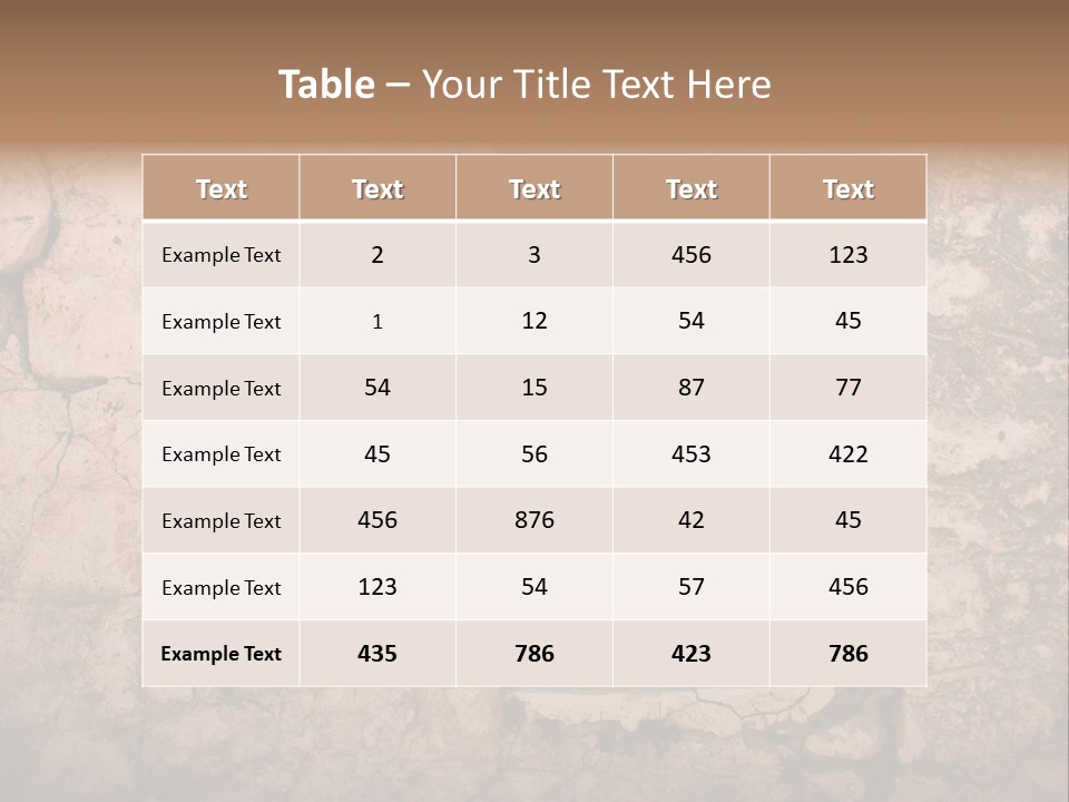 Green Weathered Surface PowerPoint Template