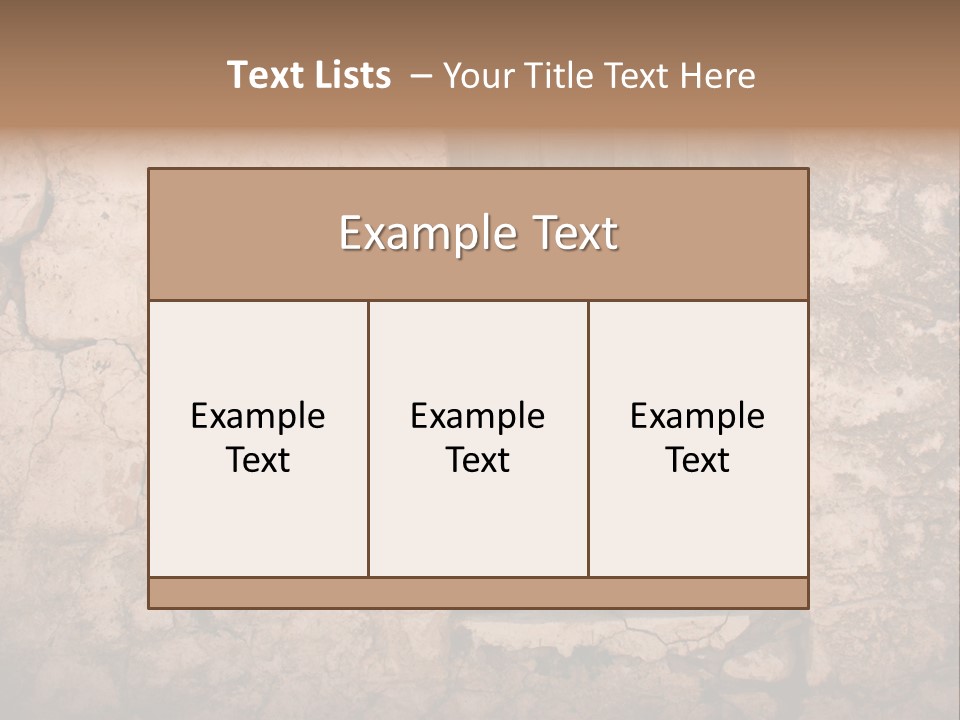 Green Weathered Surface PowerPoint Template