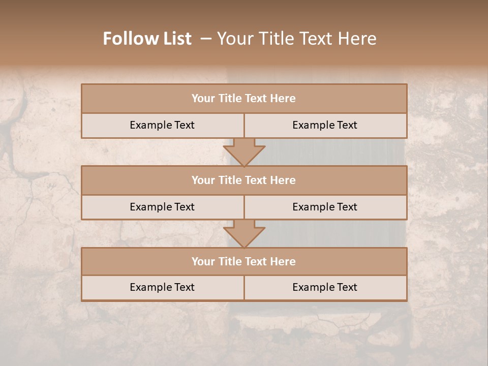 Green Weathered Surface PowerPoint Template