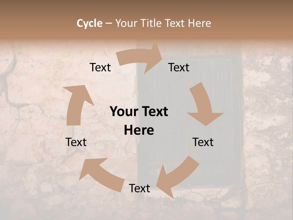 Green Weathered Surface PowerPoint Template