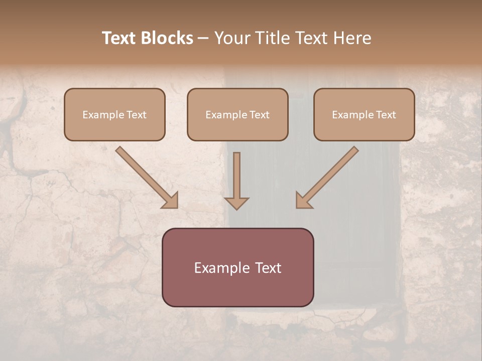 Green Weathered Surface PowerPoint Template