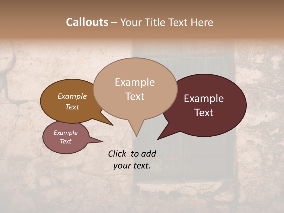Green Weathered Surface PowerPoint Template