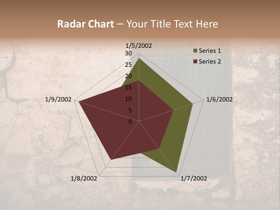 Green Weathered Surface PowerPoint Template