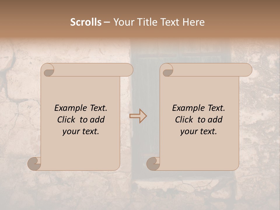 Green Weathered Surface PowerPoint Template