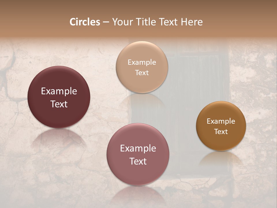 Green Weathered Surface PowerPoint Template