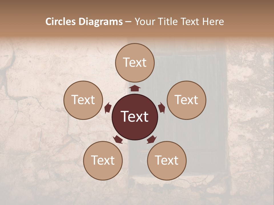 Green Weathered Surface PowerPoint Template