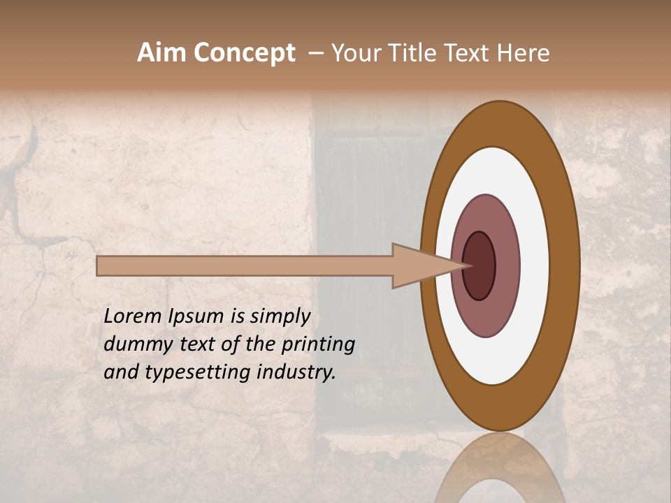 Green Weathered Surface PowerPoint Template