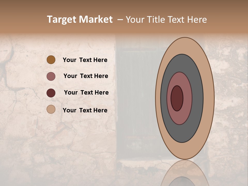 Green Weathered Surface PowerPoint Template