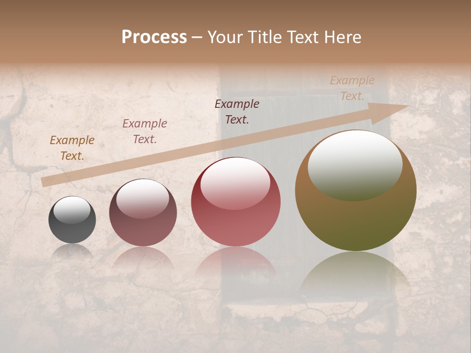 Green Weathered Surface PowerPoint Template