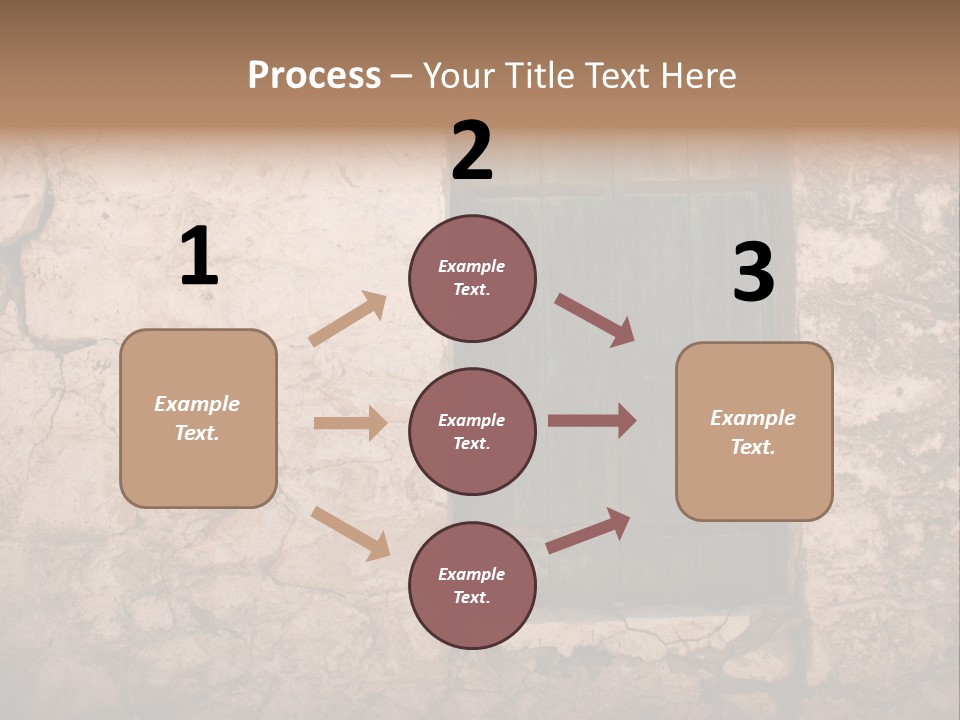 Green Weathered Surface PowerPoint Template