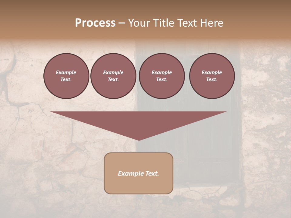 Green Weathered Surface PowerPoint Template