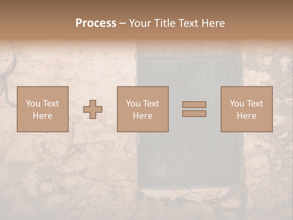 Green Weathered Surface PowerPoint Template
