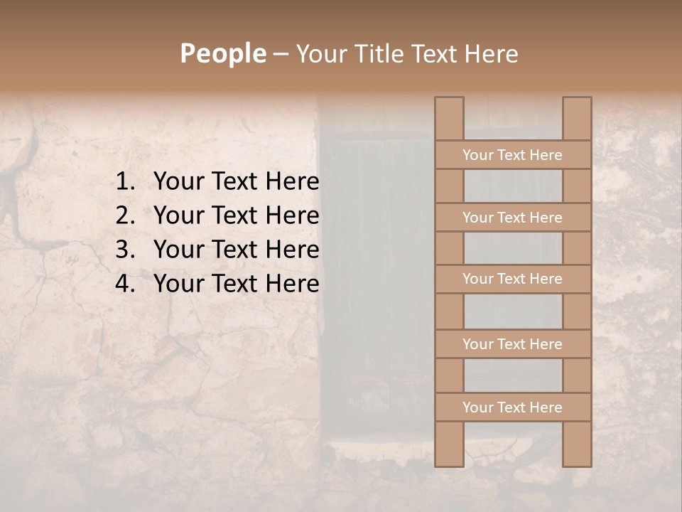 Green Weathered Surface PowerPoint Template