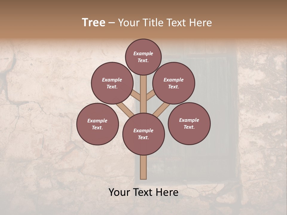 Green Weathered Surface PowerPoint Template