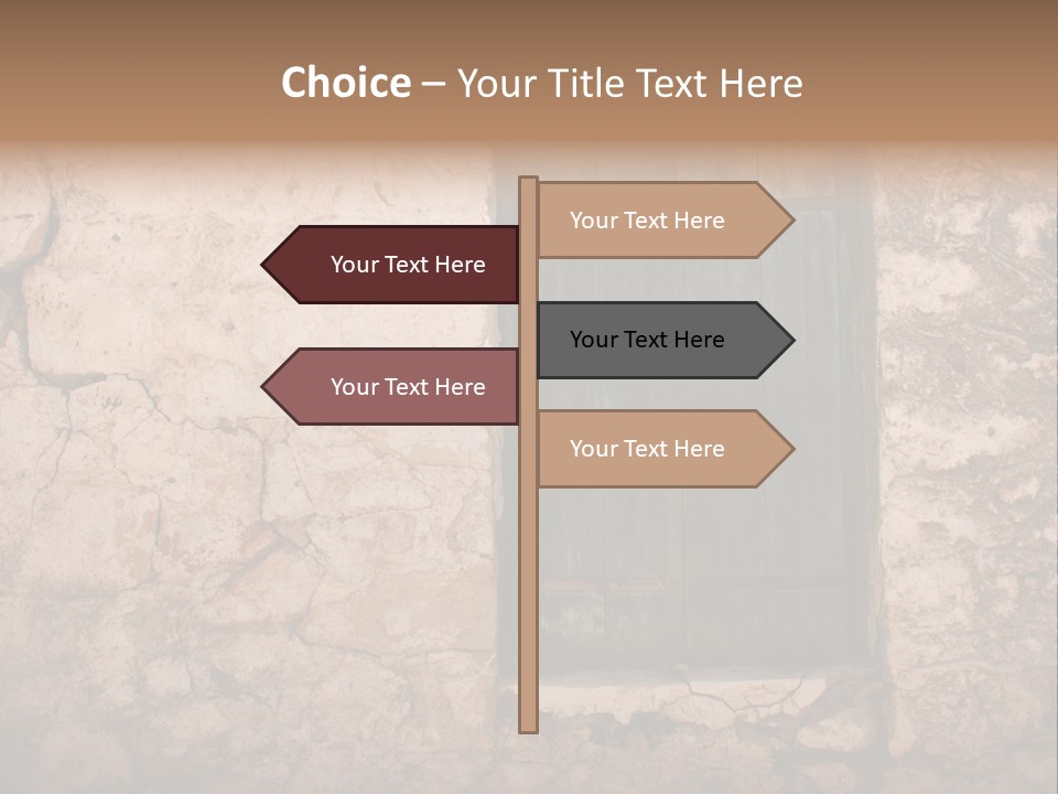 Green Weathered Surface PowerPoint Template