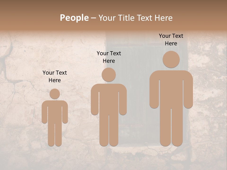 Green Weathered Surface PowerPoint Template