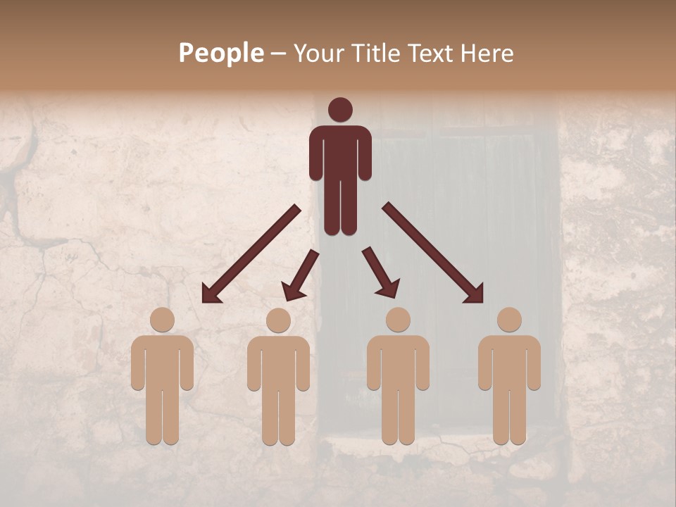 Green Weathered Surface PowerPoint Template