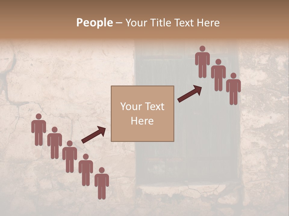 Green Weathered Surface PowerPoint Template