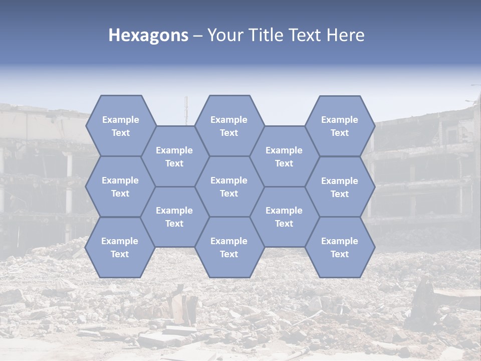 Demolish Debris Dismantling PowerPoint Template