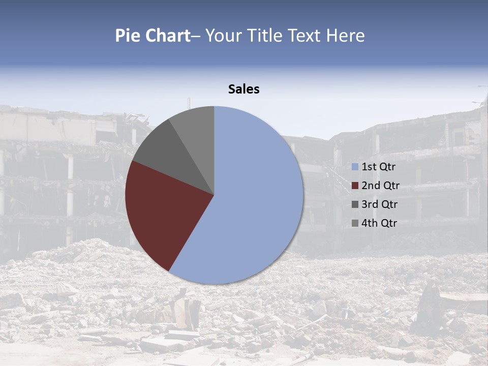 Demolish Debris Dismantling PowerPoint Template