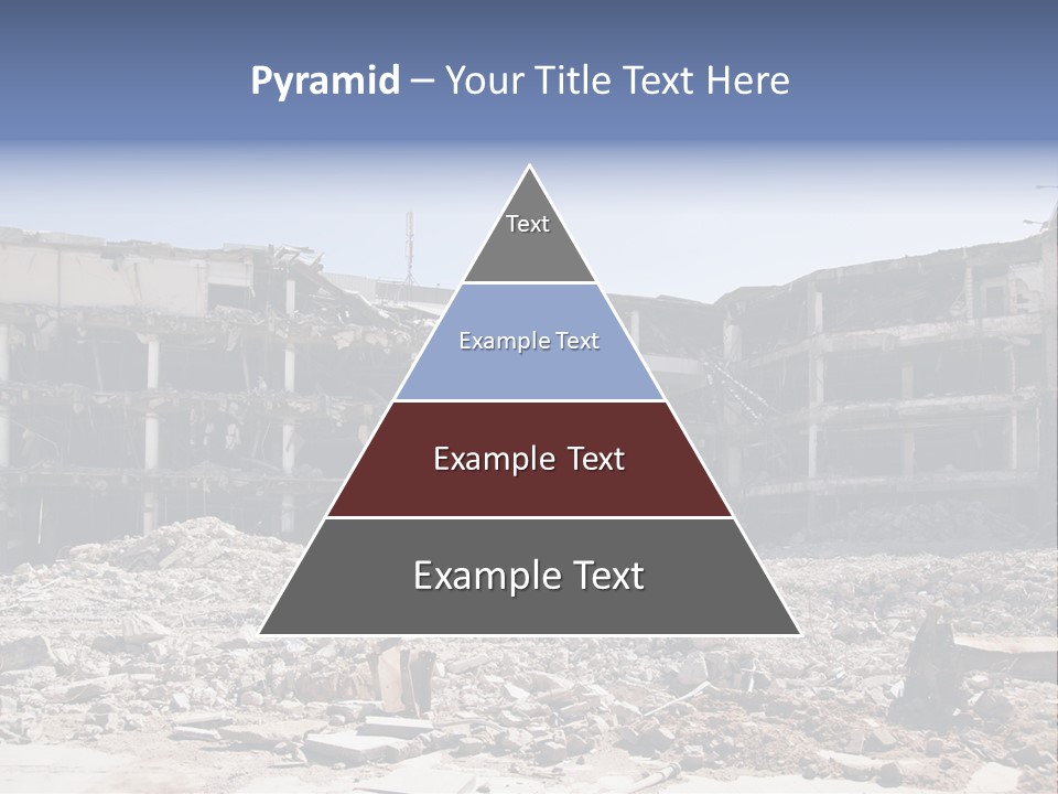 Demolish Debris Dismantling PowerPoint Template