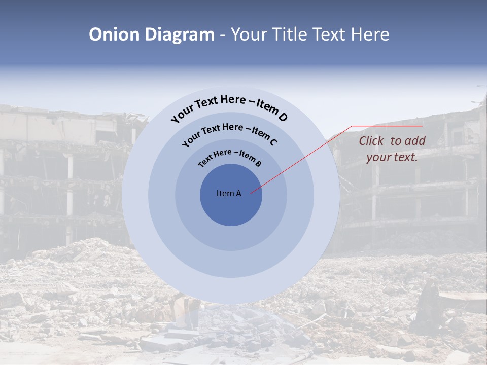 Demolish Debris Dismantling PowerPoint Template