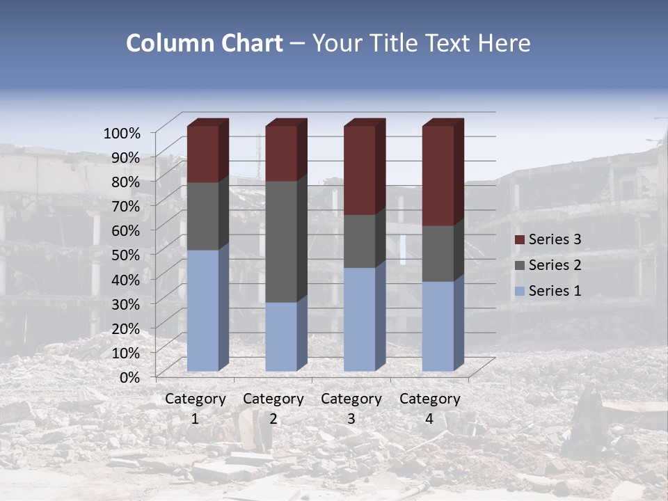 Demolish Debris Dismantling PowerPoint Template