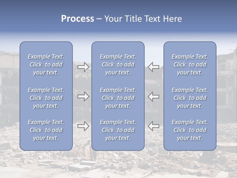 Demolish Debris Dismantling PowerPoint Template