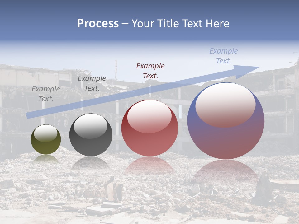 Demolish Debris Dismantling PowerPoint Template