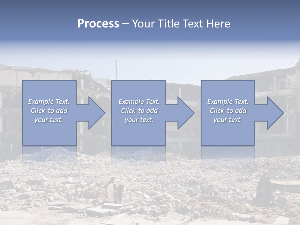 Demolish Debris Dismantling PowerPoint Template