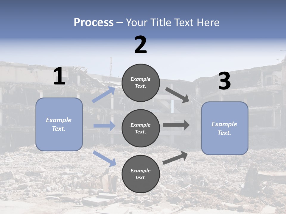 Demolish Debris Dismantling PowerPoint Template