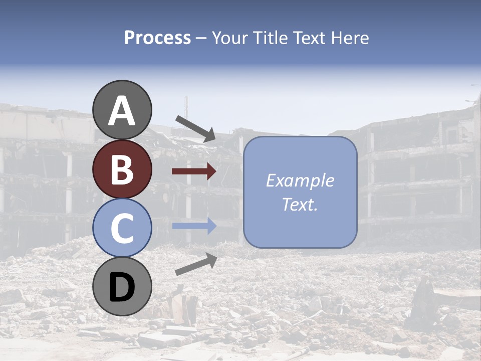 Demolish Debris Dismantling PowerPoint Template
